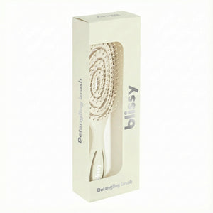 Blissy Cream Silk Blissy Detangling Brush Detail –