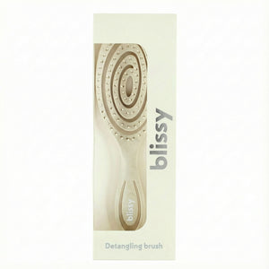 Cream Mulberry Silk Blissy Detangling Brush – Blissy