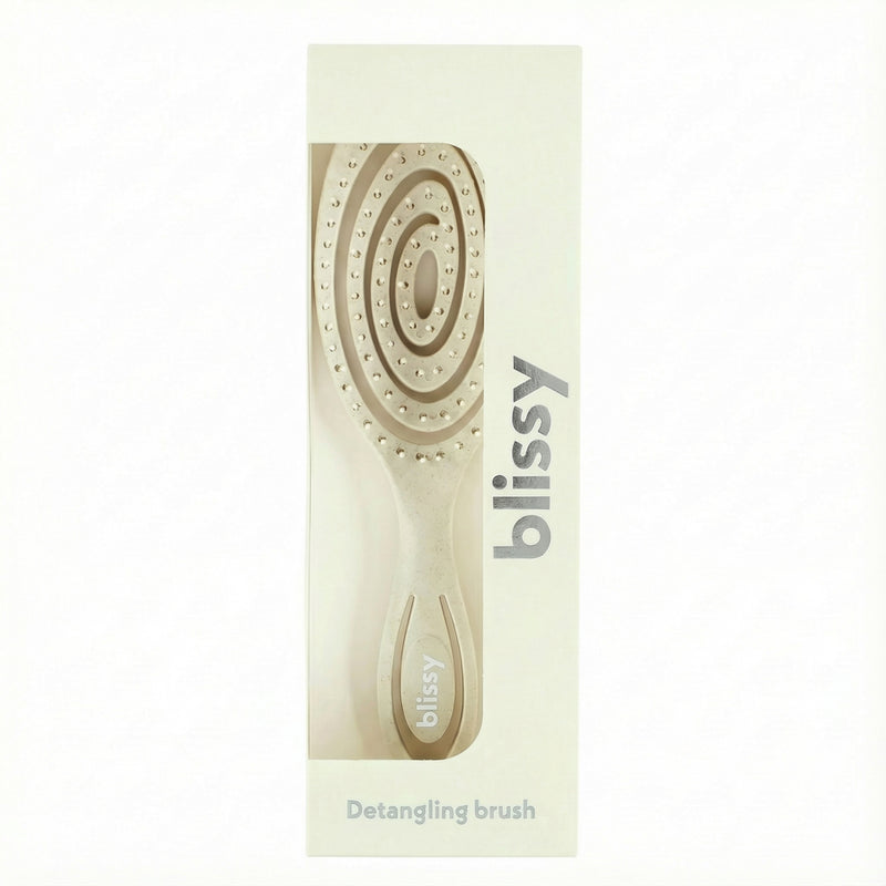 Cream Mulberry Silk Blissy Detangling Brush – Blissy