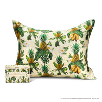 Pillowcase - White Lotus - Pineapple - King