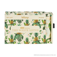 Pillowcase - White Lotus - Pineapple - Standard