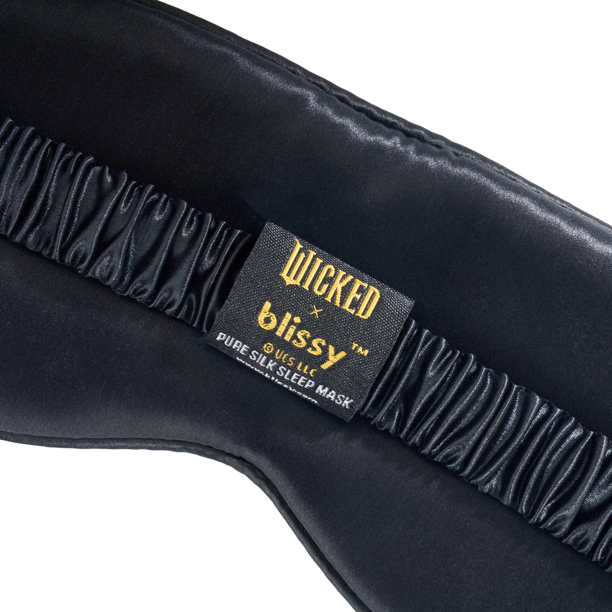 Wicked™ Sleep Mask Close-Up – Blissy 22 Momme Silk
