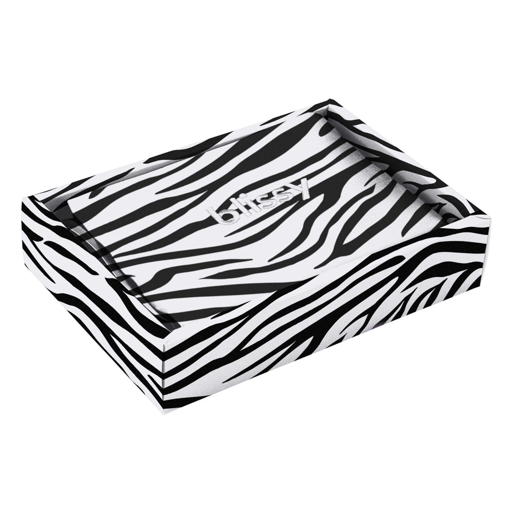 Blissy Mulberry Silk Pillowcase – Zebra Queen