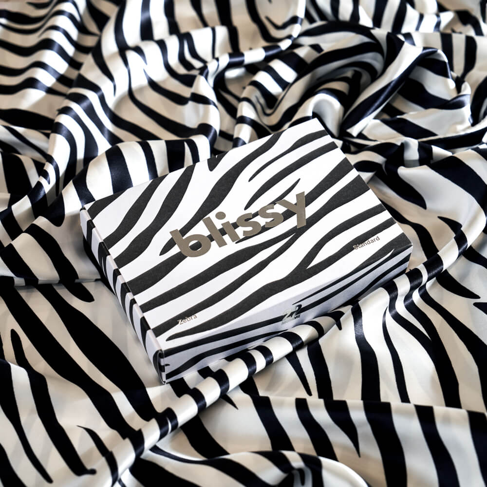 Blissy Mulberry Silk Pillowcase – Zebra King