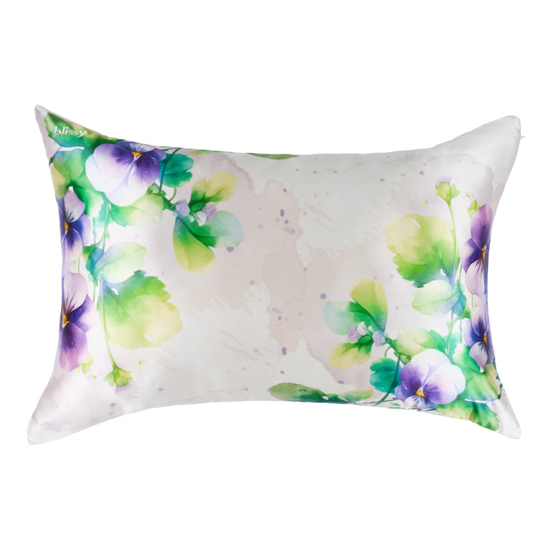 Pillowcase - Zodiac Flower - Capricorn Pansy - King