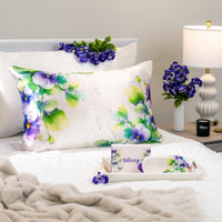 Pillowcase - Zodiac Flower - Capricorn Pansy - King