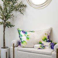 Pillowcase - Zodiac Flower - Capricorn Pansy - King