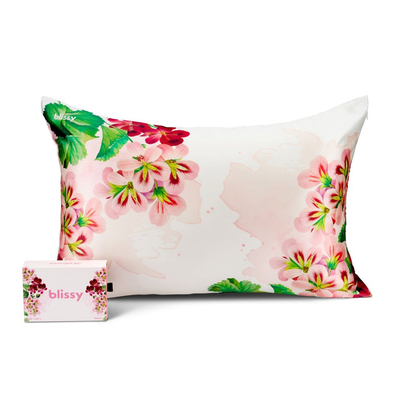 Pillowcase - Zodiac Flower - Scorpio Geranium - Queen