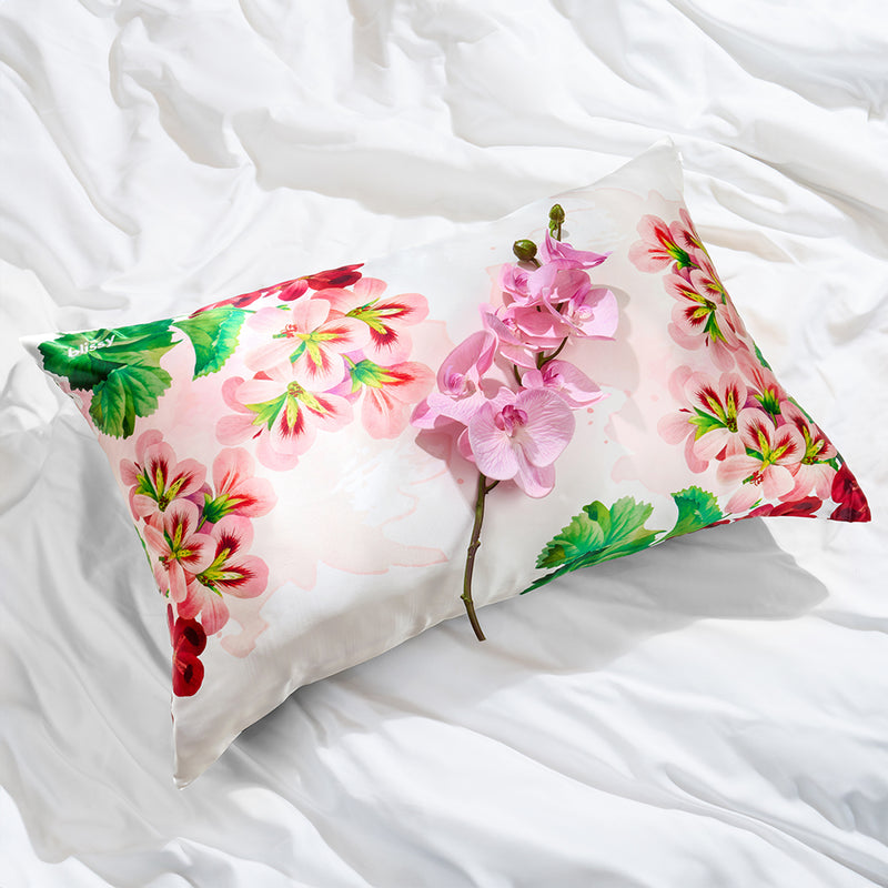 Pillowcase - Zodiac Flower - Scorpio Geranium - King