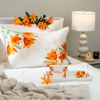 Pillowcase - Zodiac Flower - Taurus Lily - King