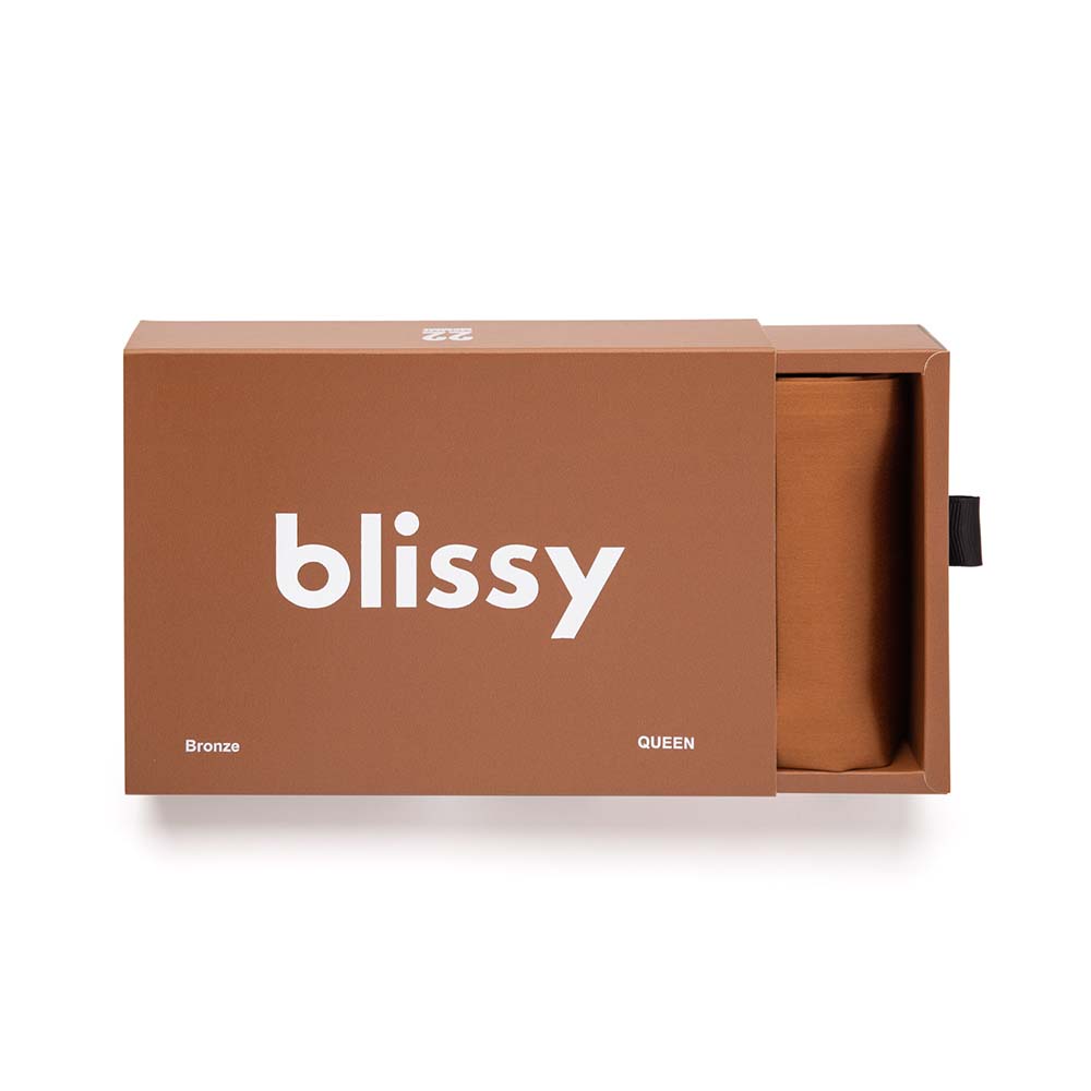 Standard Bronze Pillowcase – Blissy Premium Silk