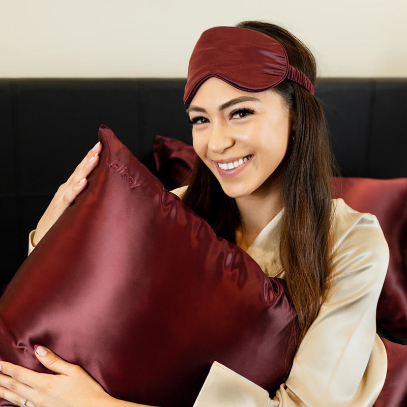 Pillowcase - Burgundy - Queen