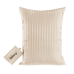 Pillowcase - Champagne Striped - Standard