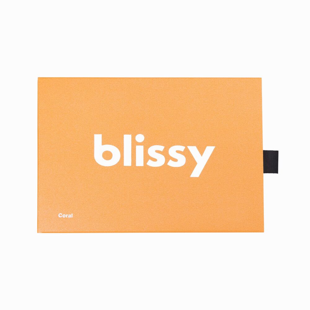 Blissy Standard Coral Pillowcase Lifestyle – Mulberry Silk