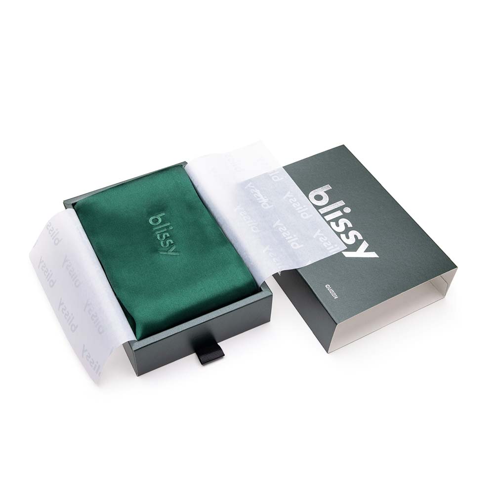 Blissy Mulberry Silk Pillowcase – Emerald Queen