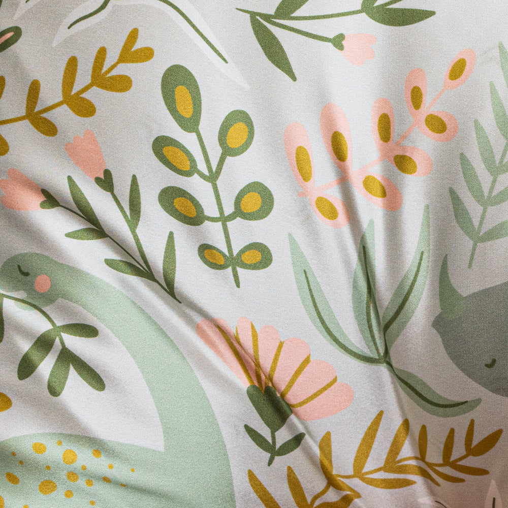Blissy Mulberry Silk Pillowcase – Dinosaur
