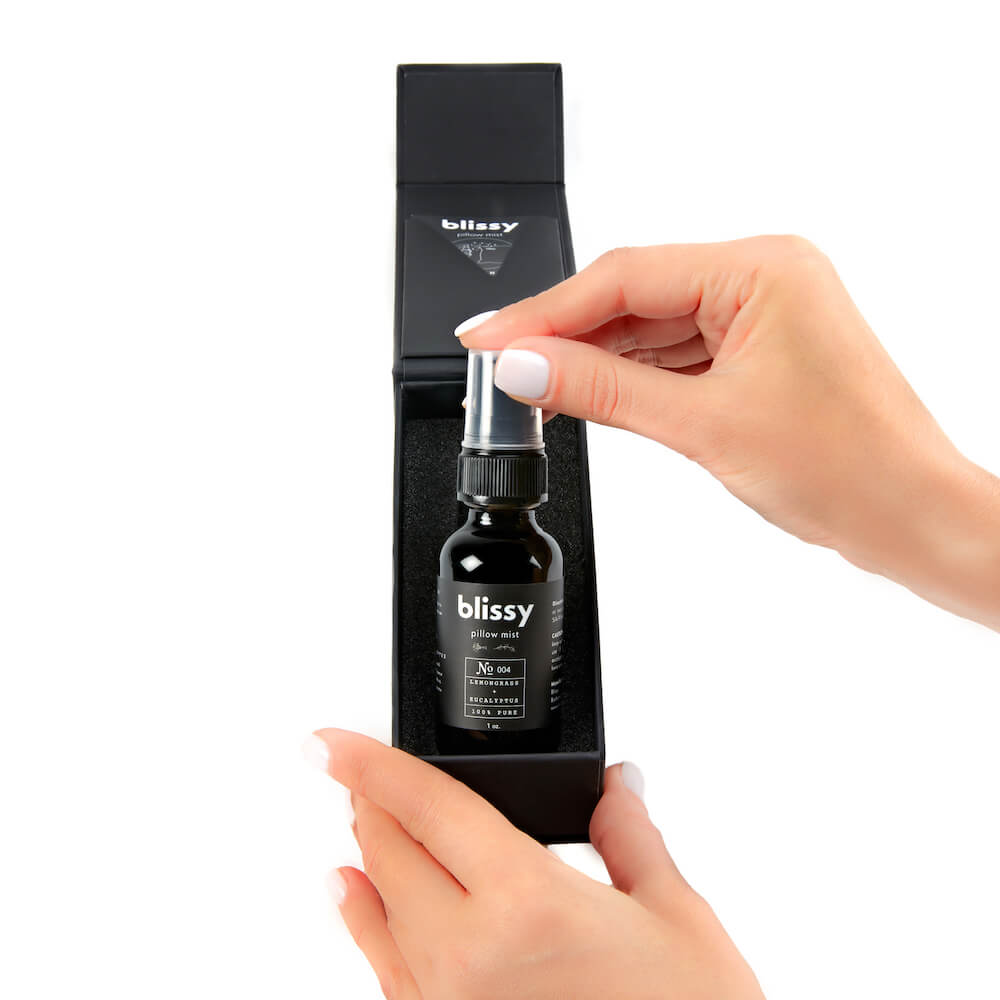 Blissy Sleep & Pillow Mist (Lemongrass & Eucalyptus) – Blissy Mulberry Silk