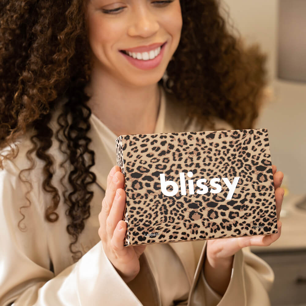 Blissy Leopard Silk Blissy Bonnet Detail –