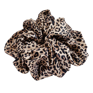 Blissy Oversized Scrunchie - Leopard