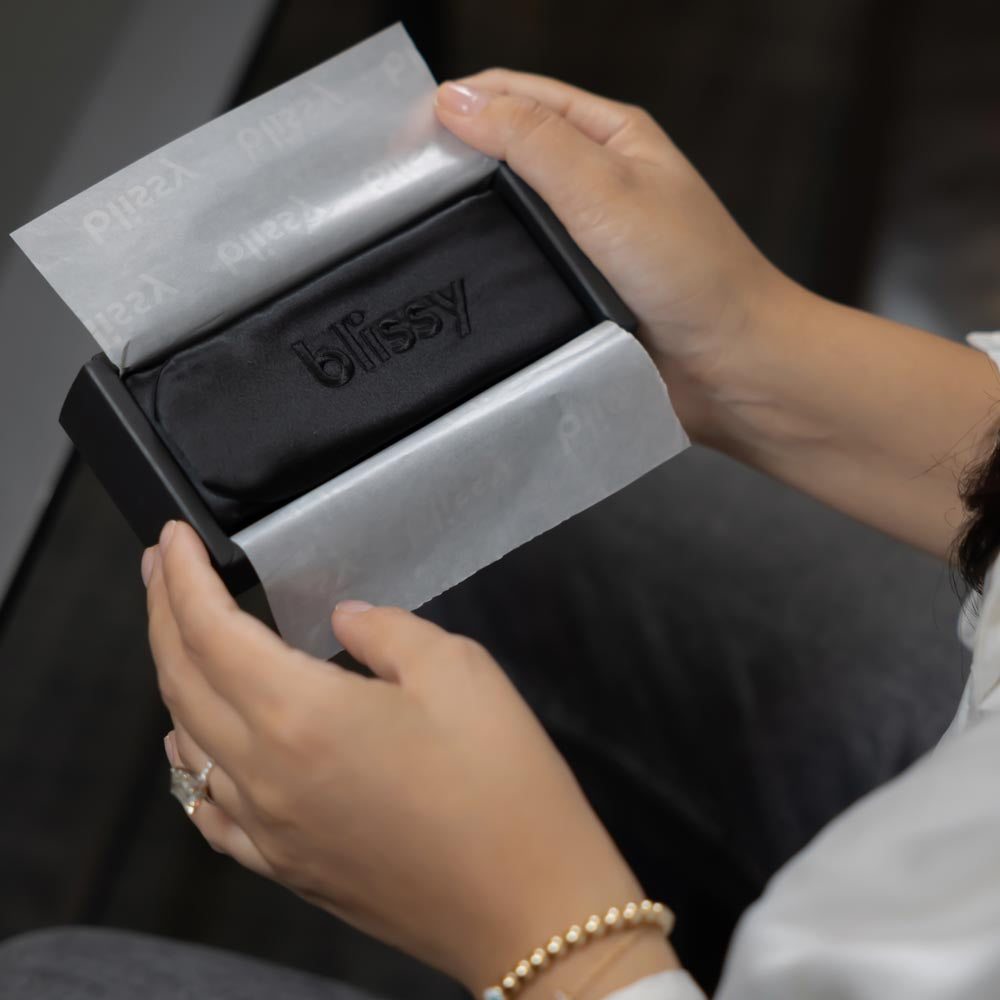 Black Blissy Beauty Band – Blissy Premium Silk