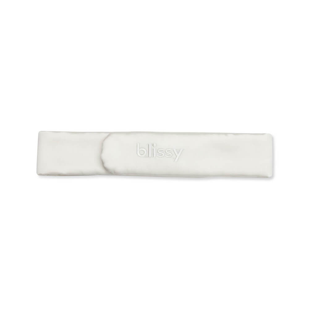 Blissy White Blissy Beauty Band Lifestyle – Mulberry Silk