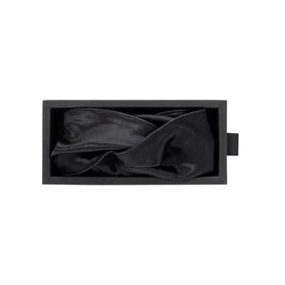 Blissy Black Silk Blissy Head Piece Detail –