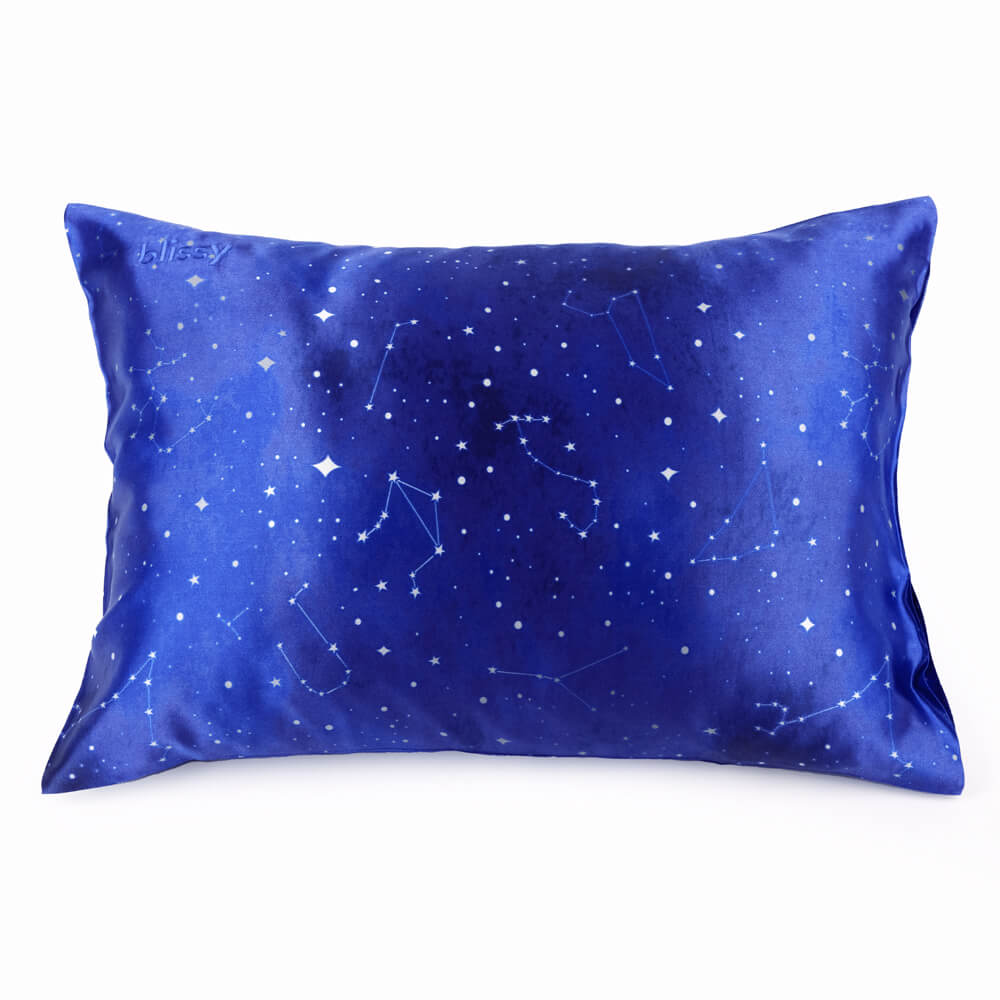 Blissy Mulberry Silk Pillowcase – Night Sky