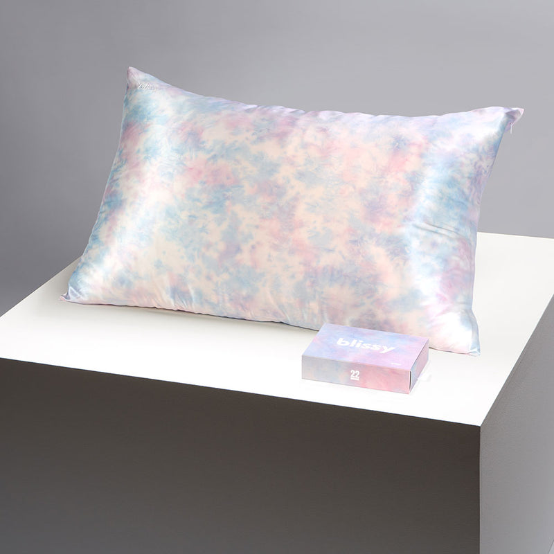 Pillowcase - Tie-Dye - Queen - 100% Pure Mulberry Silk Blissy Silk Pillowcase – Blissy Premium Silk