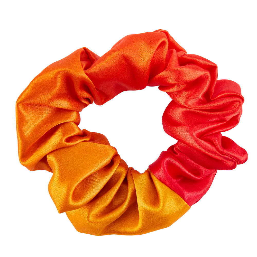 Blissy Orange Ombre Blissy Scrunchies Lifestyle – Mulberry Silk