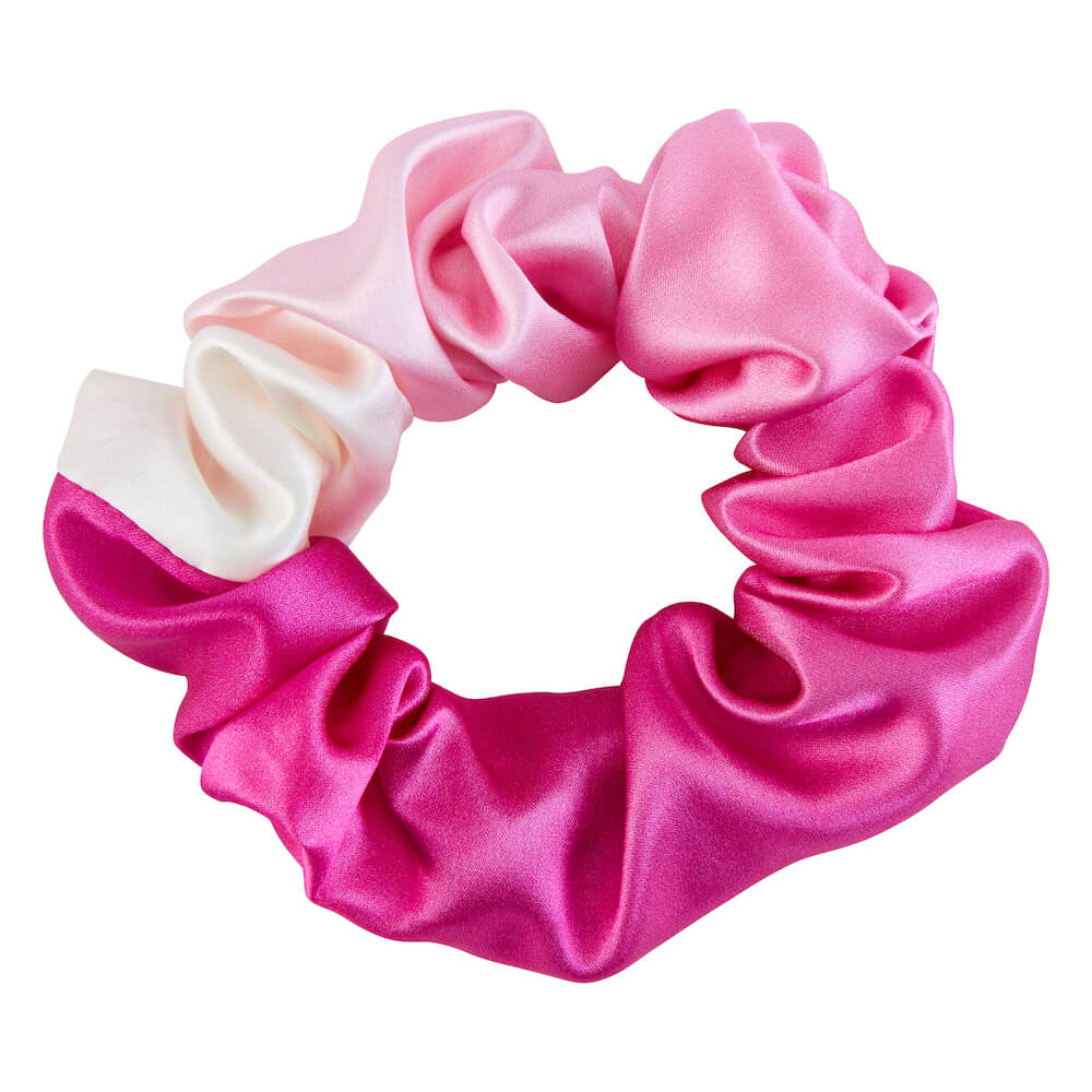 Blissy Pink Ombre Blissy Scrunchies Lifestyle – Mulberry Silk