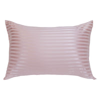 Pillowcase - Pink Striped - Queen