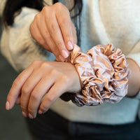 Blissy Scrunchies - Rose Gold