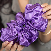 Blissy Oversized Scrunchie - Orchid