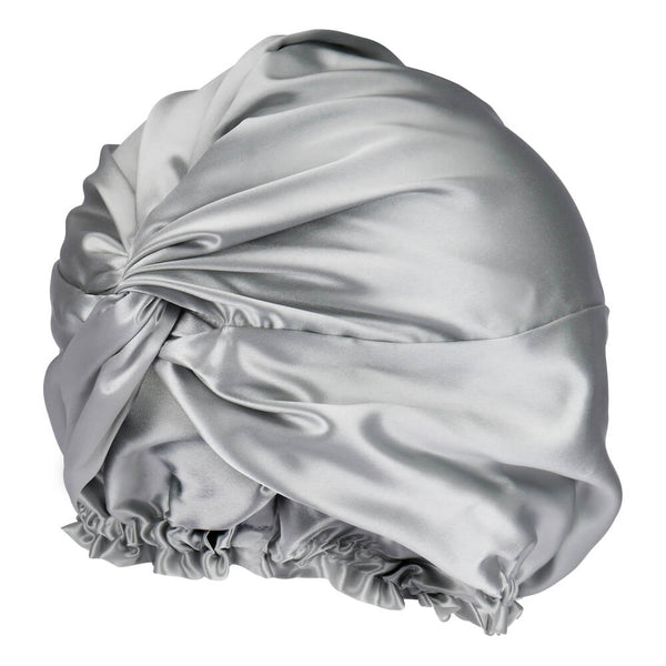 Blissy Mulberry Silk Blissy Bonnet – Silver